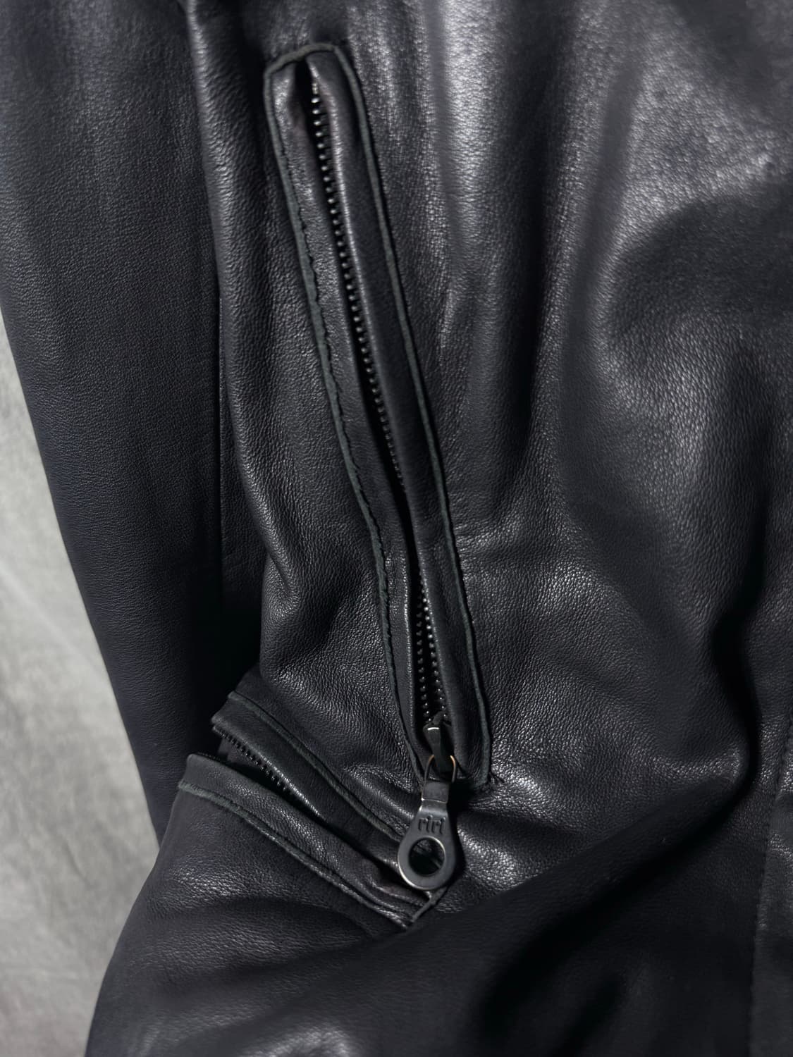 GalaabenD High Neck Leather Rider Jacket 상품이미지6