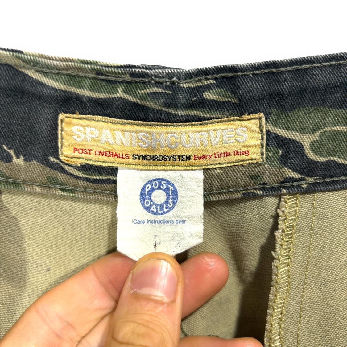 포스트오버올즈 카모 패턴 반바지 상품이미지5