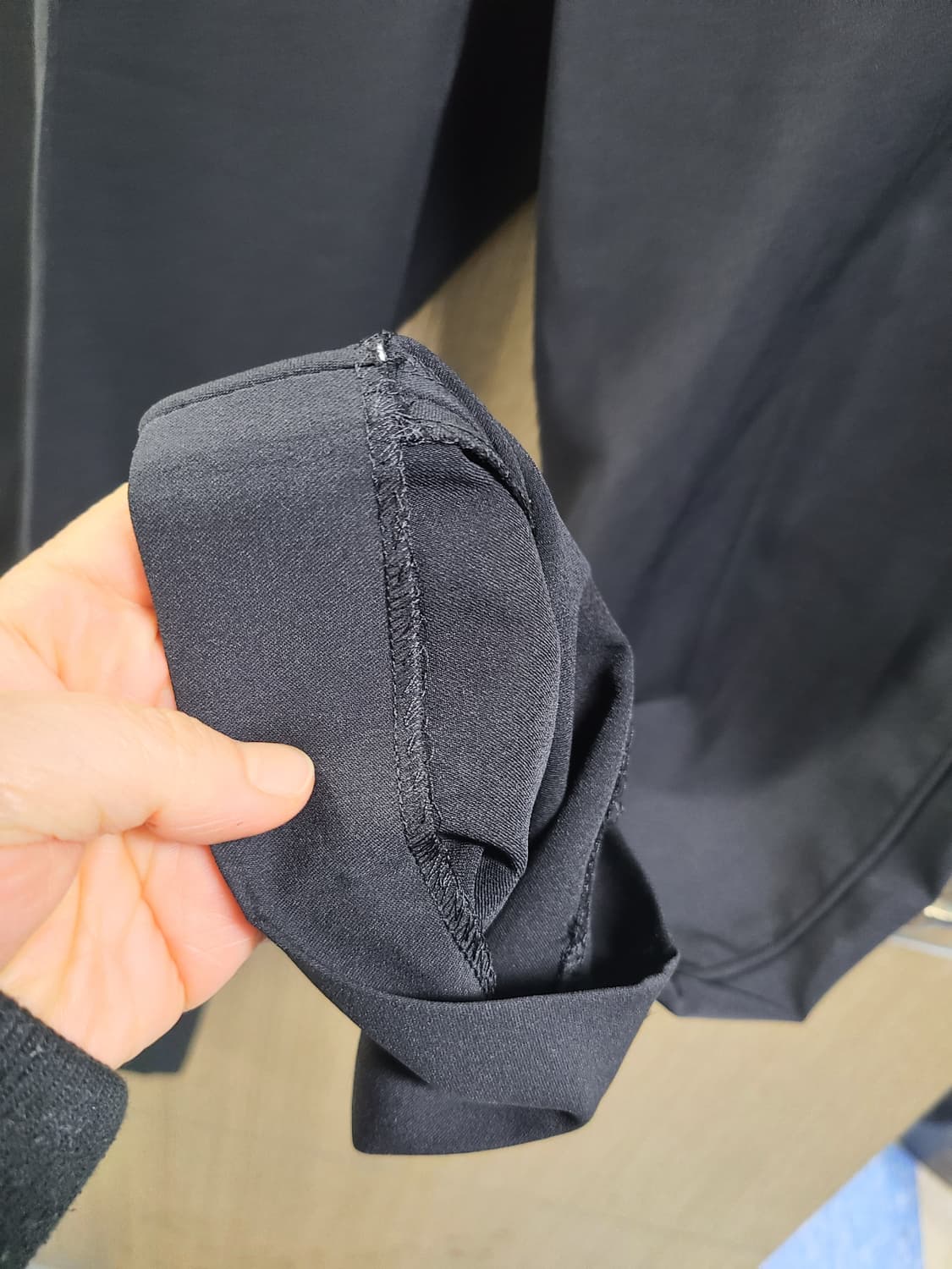 시스템옴므 블랙 여름 슬랙스 82 상품이미지3