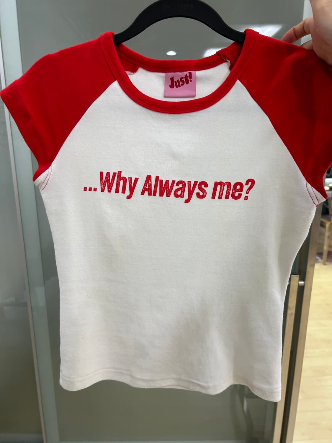 저스트하우스 레드 나그랑 티셔츠  상품이미지1