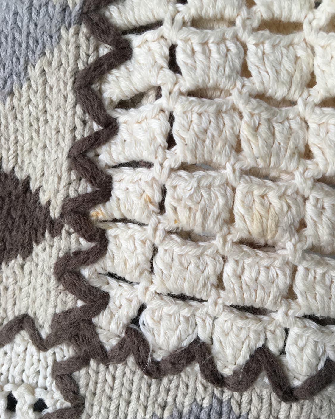 Pattern mixed knit 상품이미지4