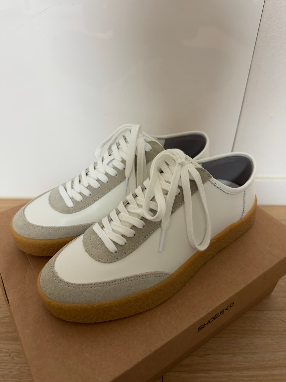 커스텀에이드 밀란 소가죽 코트 스니커즈 260 상품이미지5