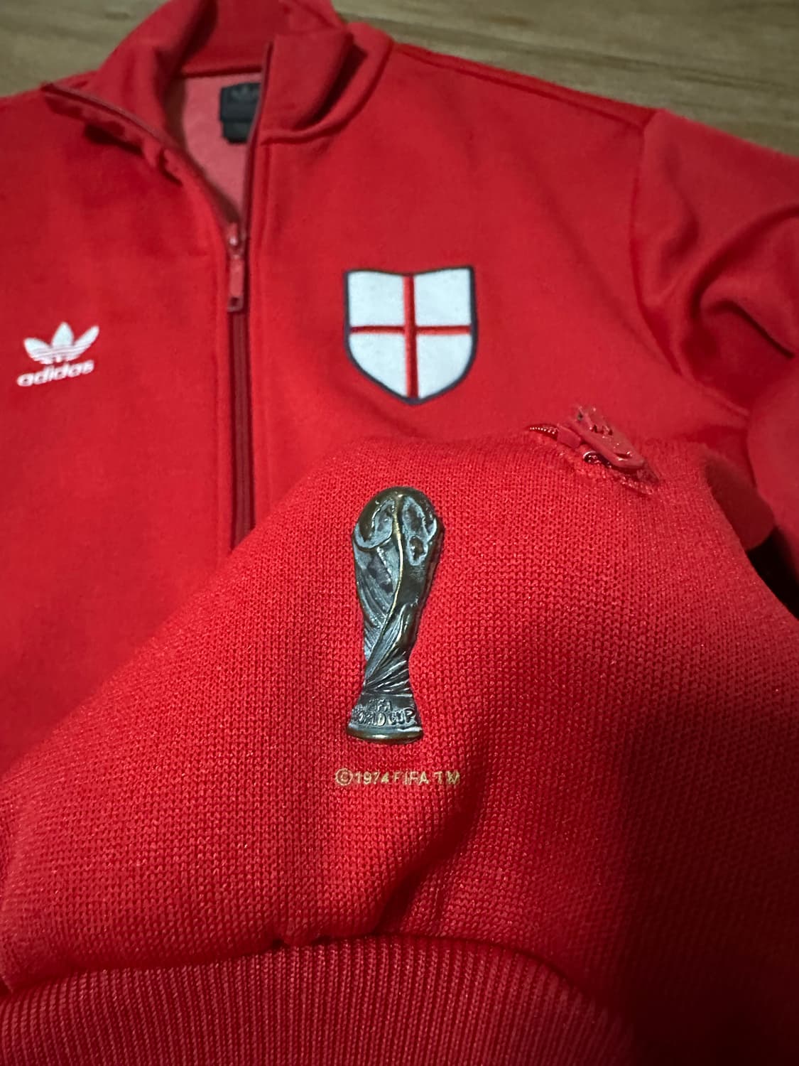 아디다스 잉글랜드 트랙 자켓 S 판매 상품이미지4