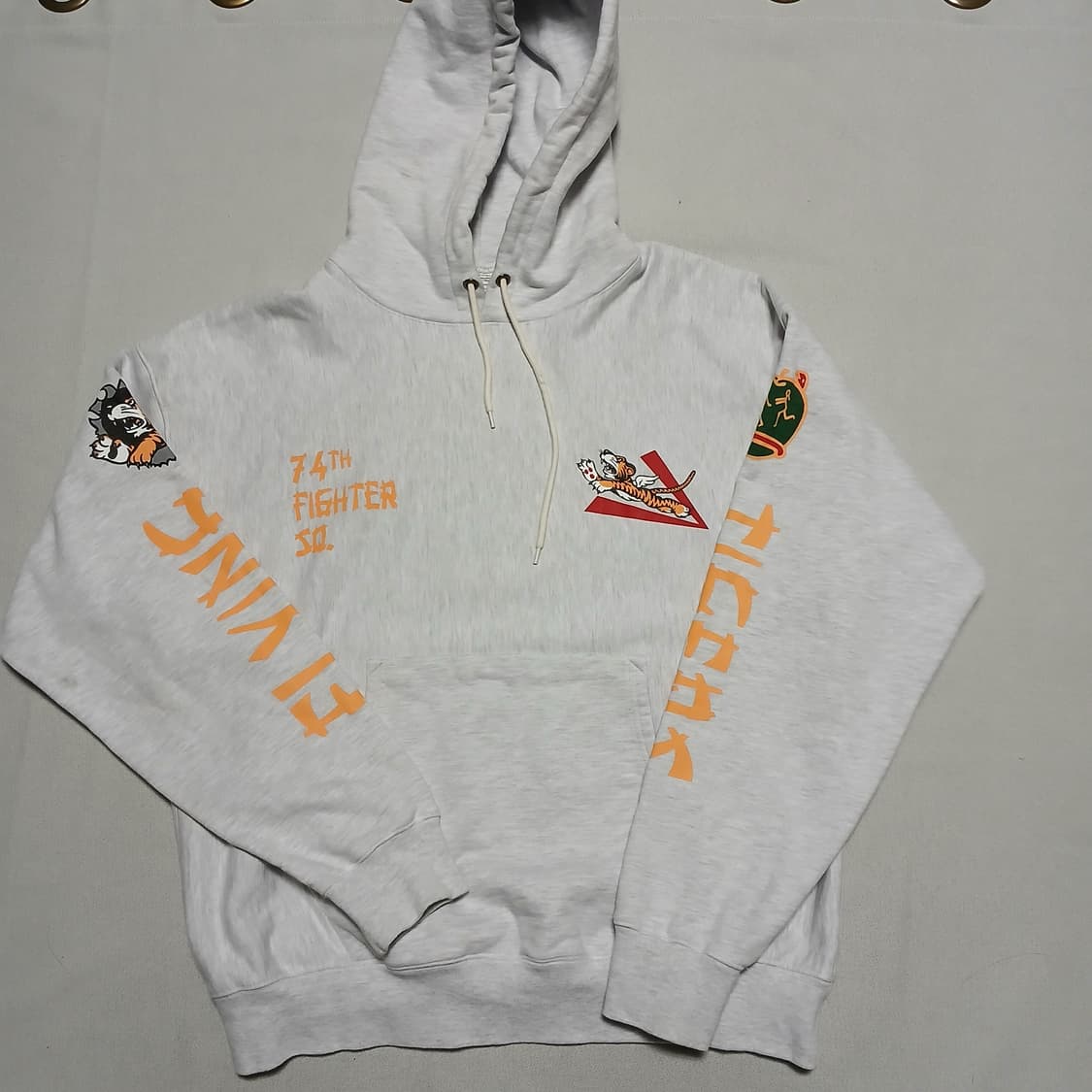 아웃스탠딩 원단 튼튼 호랑이 플라잉타이거 후드티 후디 상품이미지9