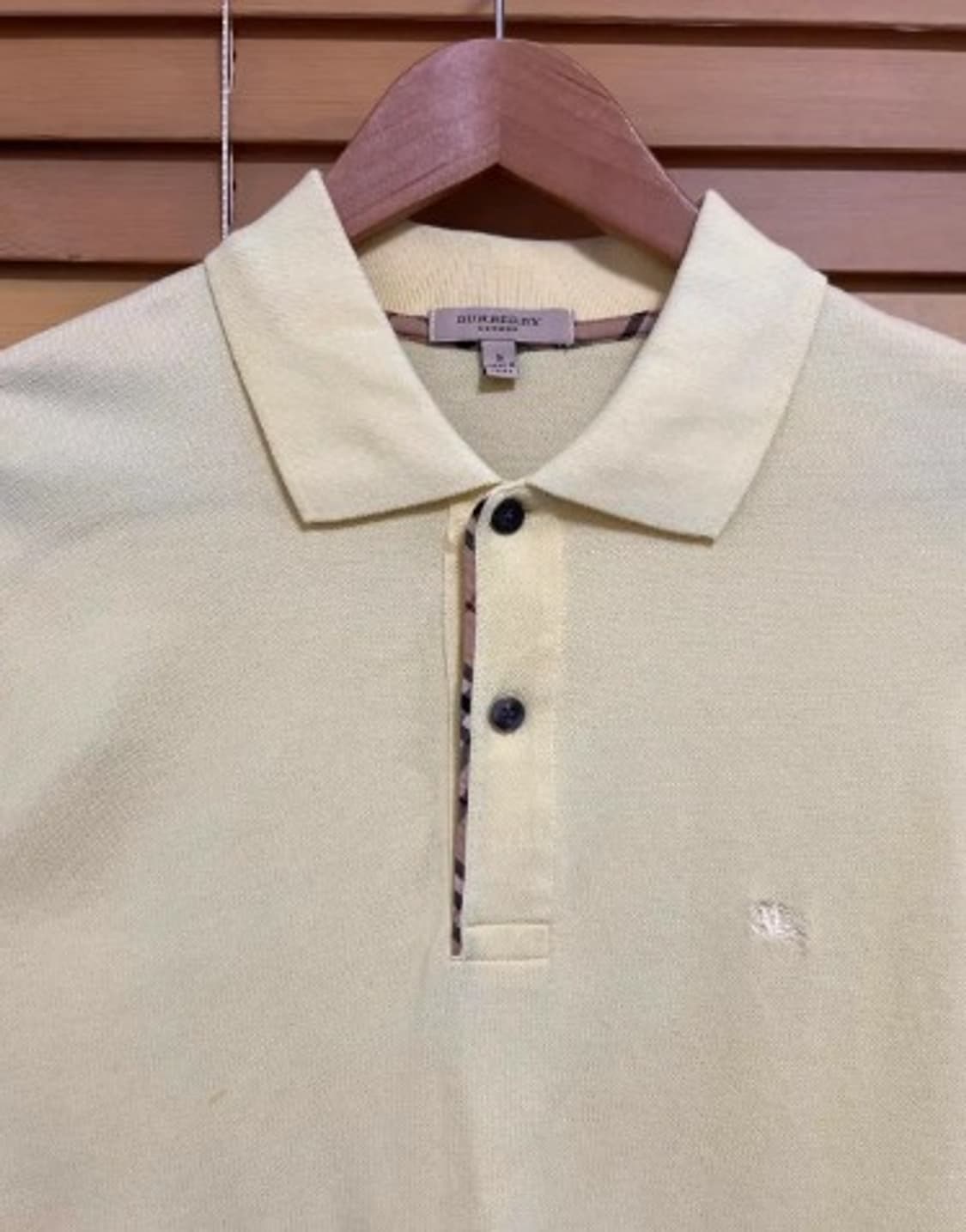 버버리 남성 PK카라 반팔티셔츠 S 상품이미지1