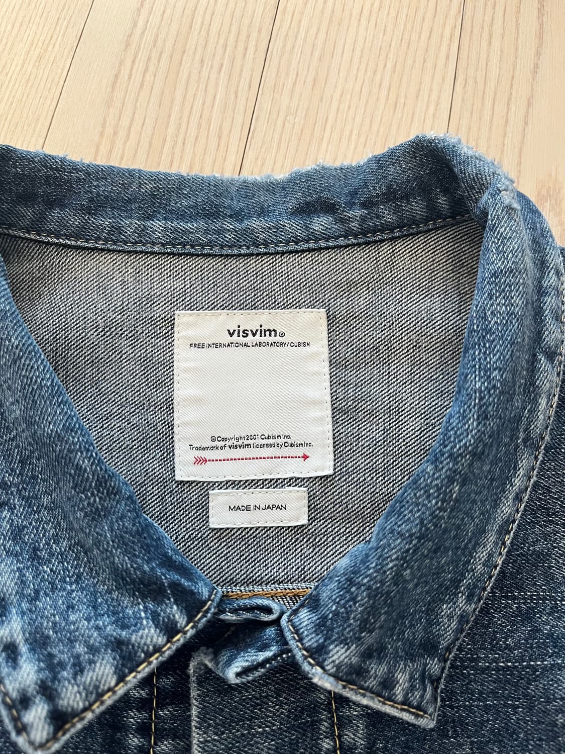 비즈빔 24ss 101xx dmgd 자켓 4사이즈 판매 상품이미지3