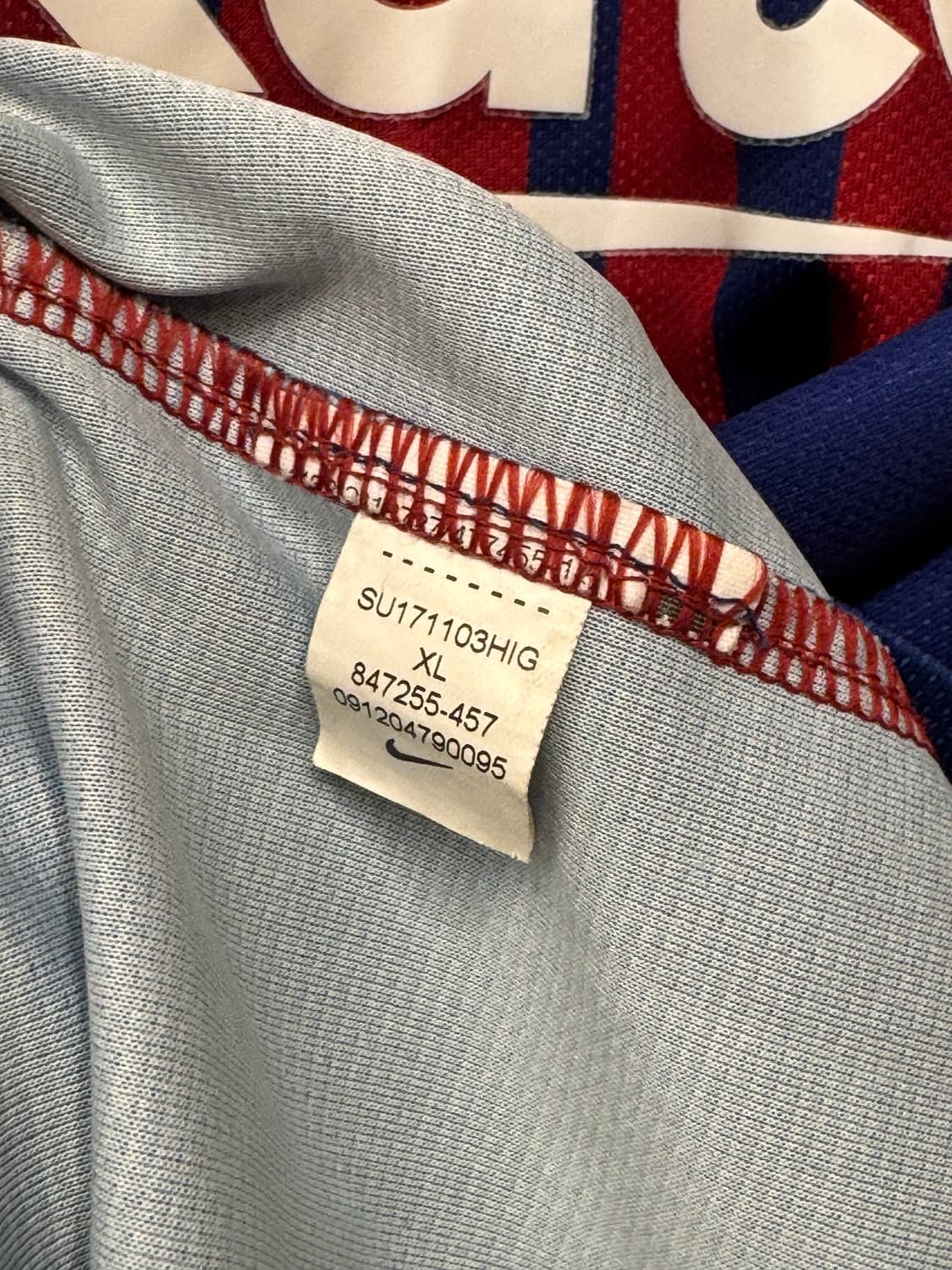 나이키 바르셀로나 17 18 사이즈 XL 유니폼 상품이미지7