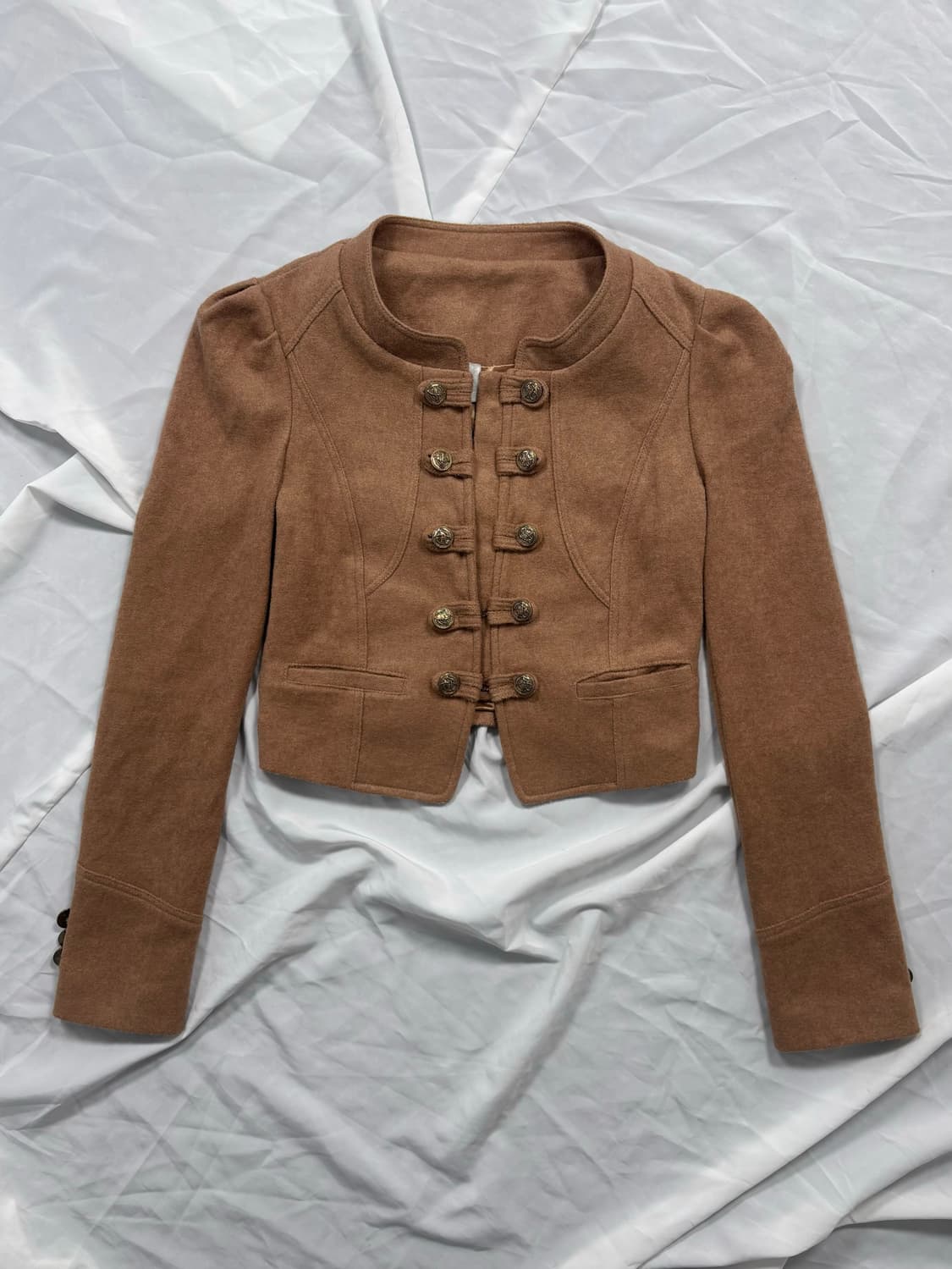 Vintage Brown Short Jacket  상품이미지4