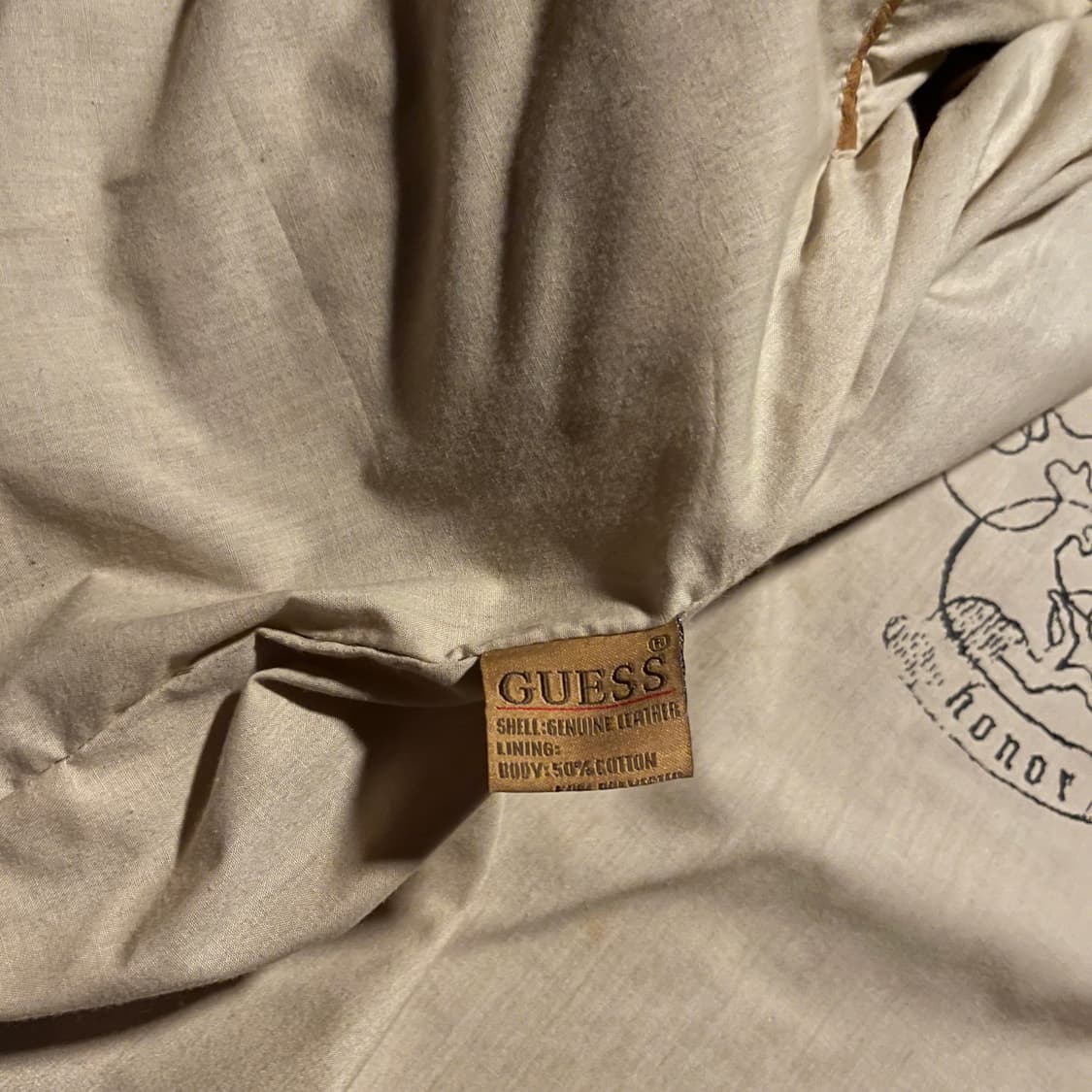 Guess real leather skull jakcet 상품이미지6