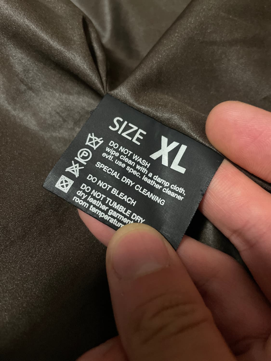 광희시장 웨스턴 무드 램스킨 양가죽 레더 자켓 브라운 상품이미지9