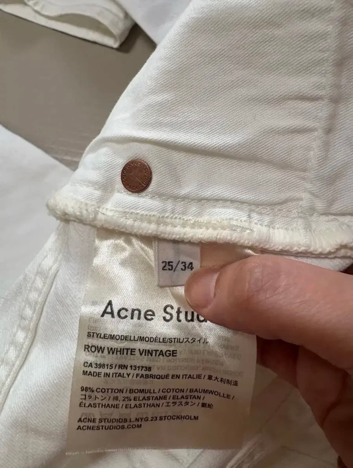 아크네화이트데님 상품이미지5