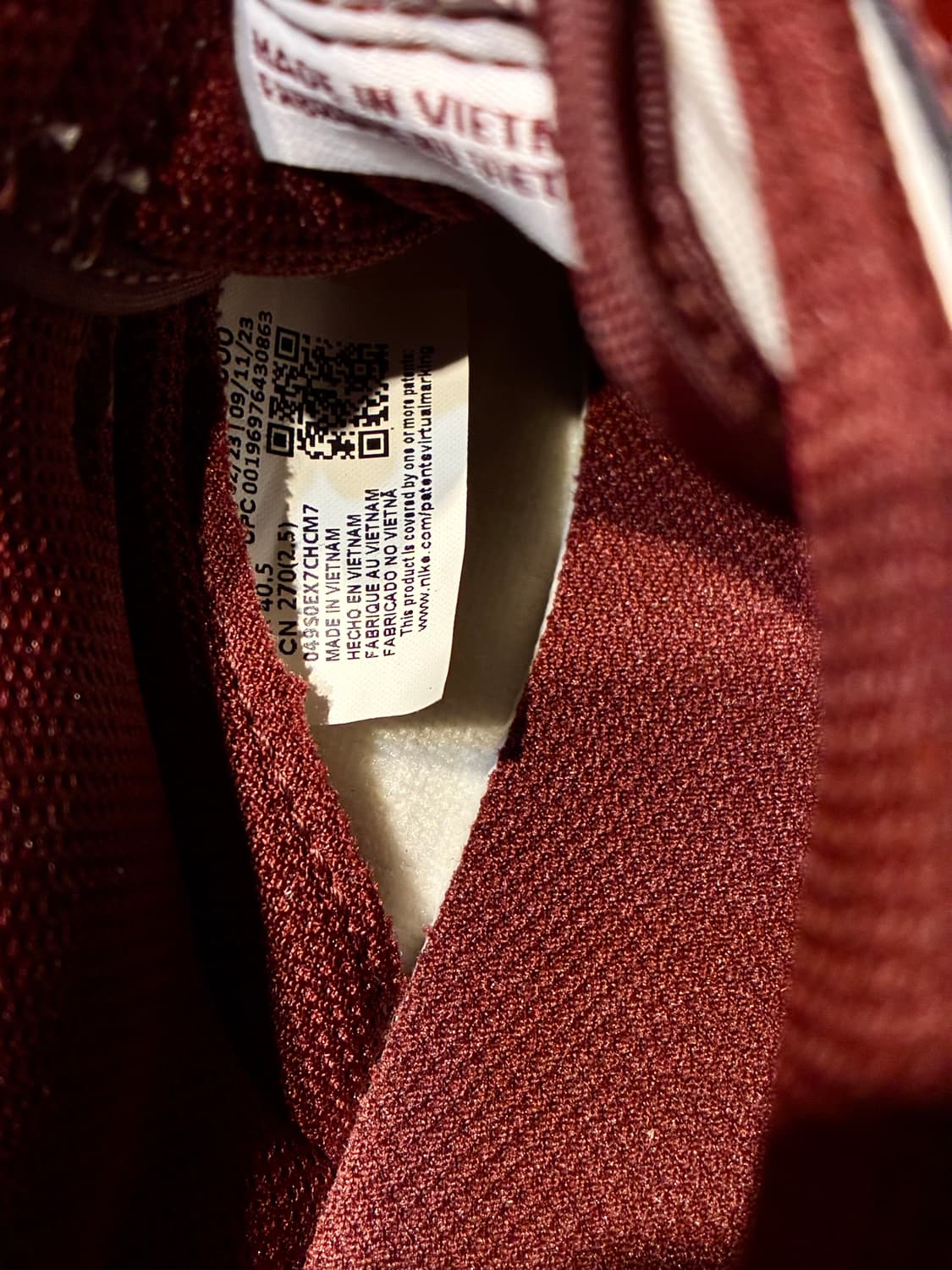 (270) 나이키 덩크 로우 다크 팀 레드 상품이미지5