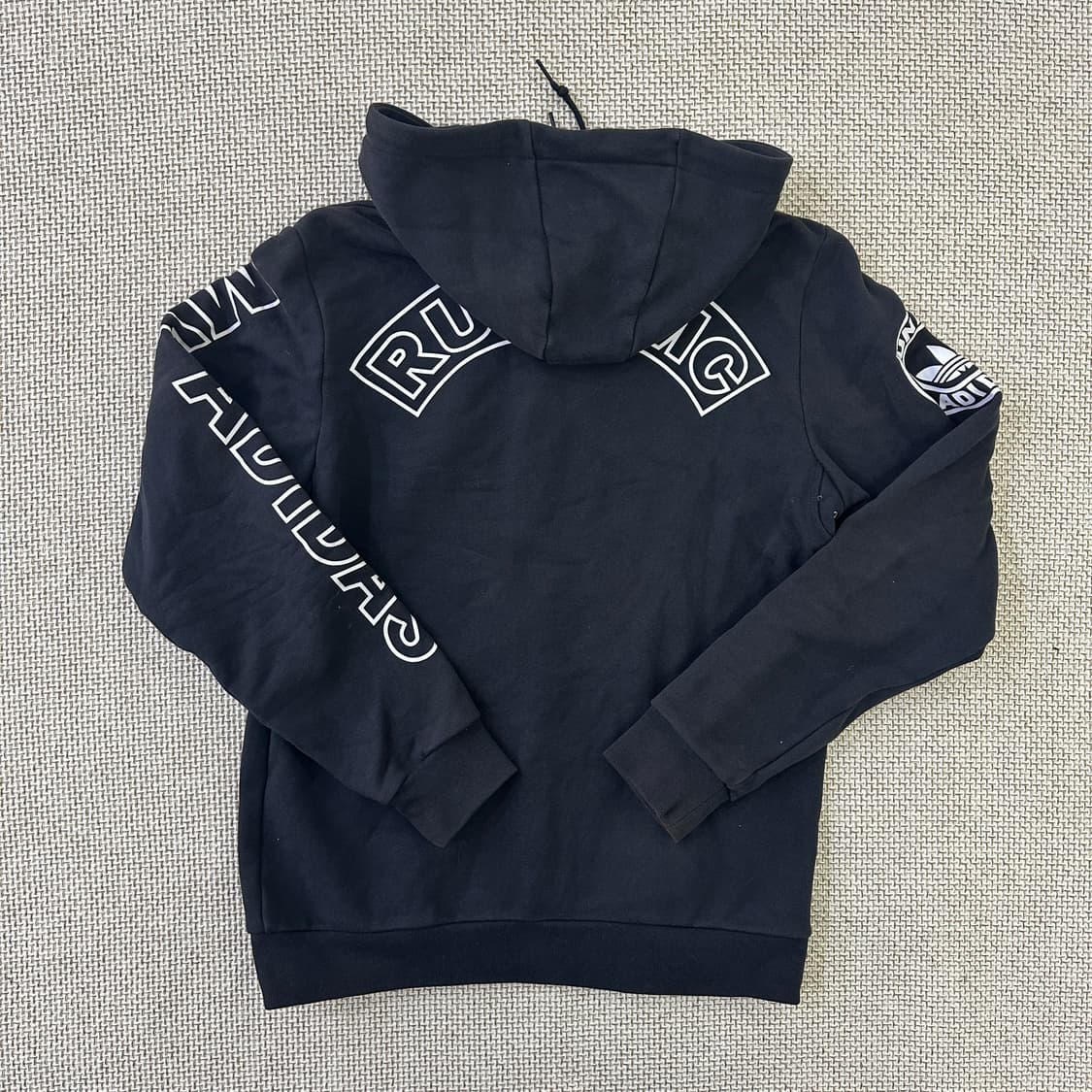 100 아디다스 런디엠씨 후드 집업 자켓 0423D 상품이미지4