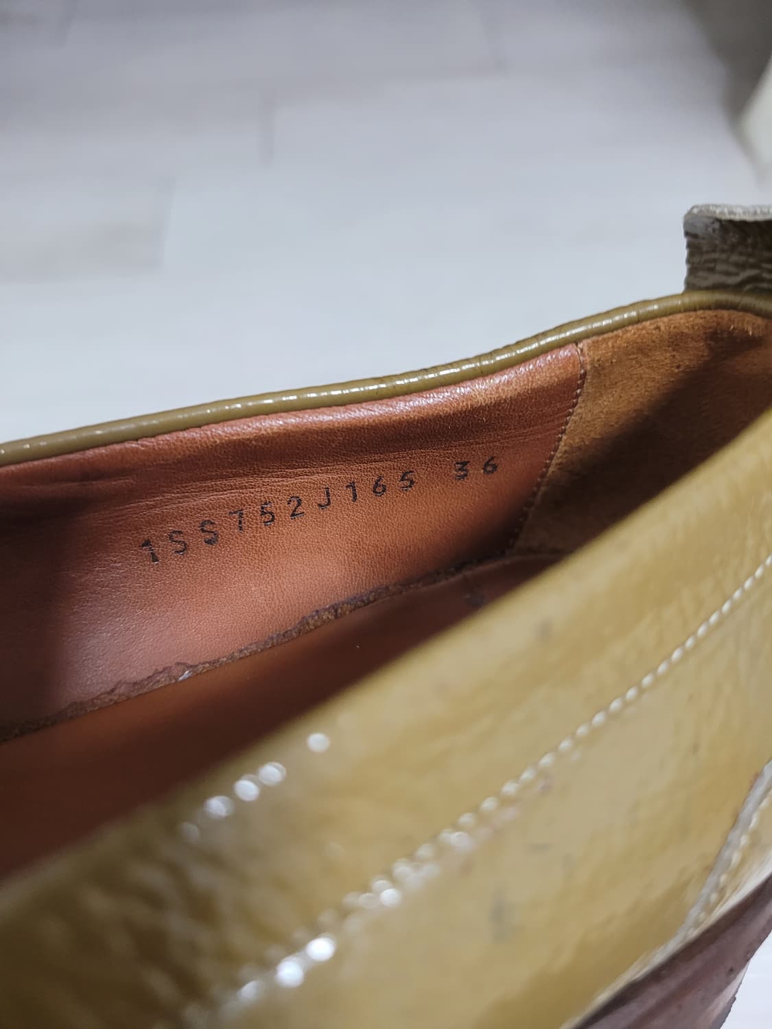 이태리 명품 트루사르디 에나멜 페니 로퍼 36 (235) 상품이미지7