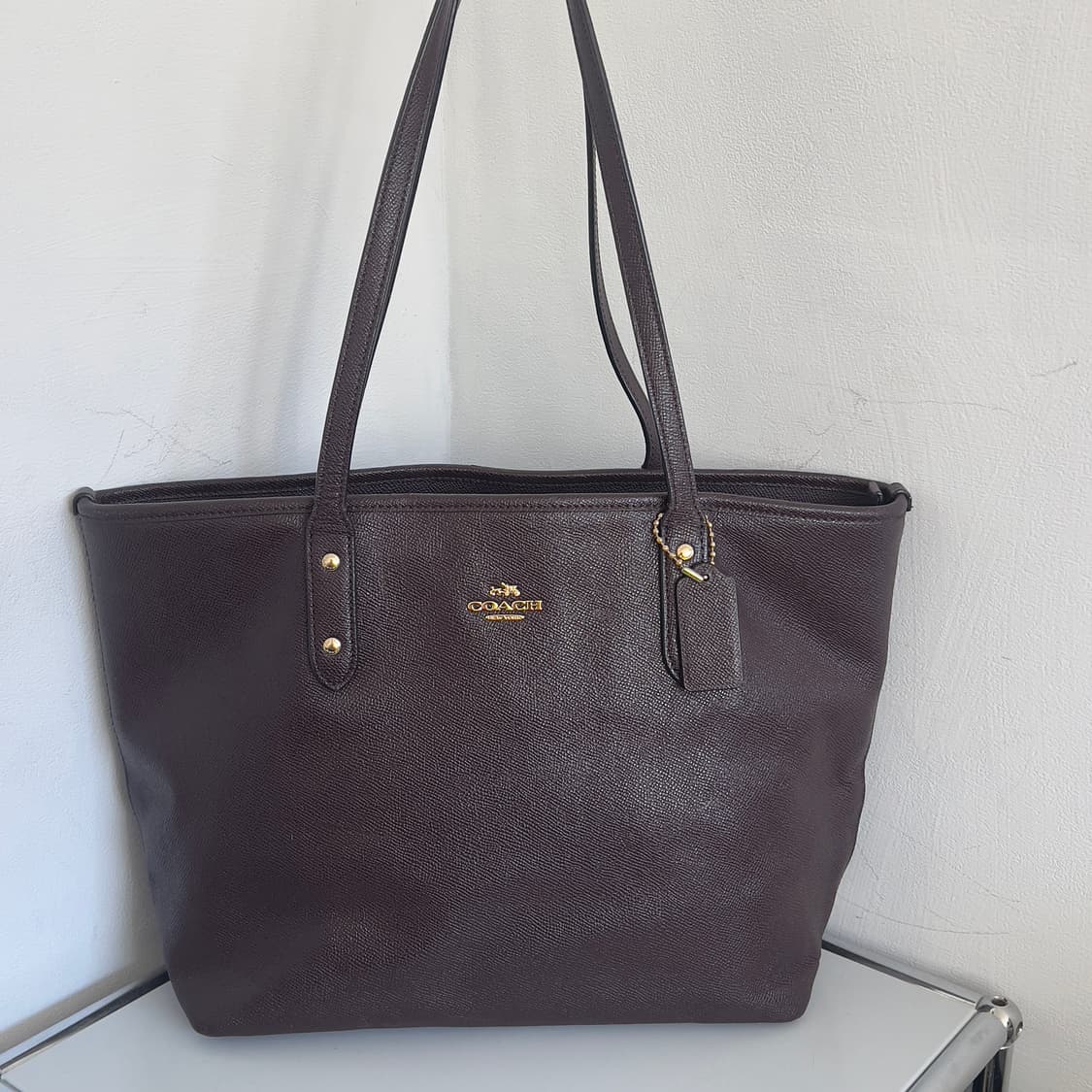 Coach leather tote bag 상품이미지1