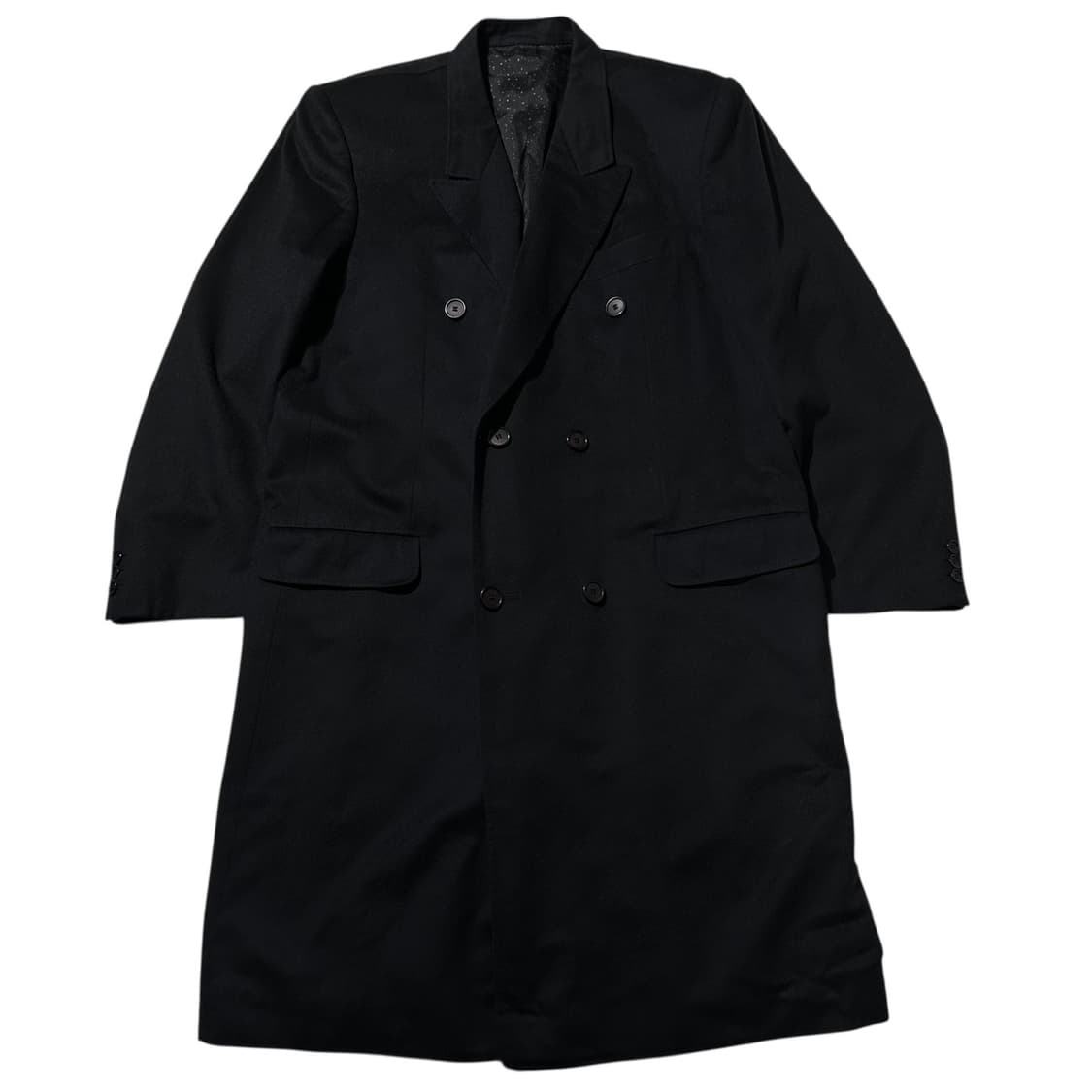 지방시 캐시미어 100% 더블 코트 블랙 상품이미지1