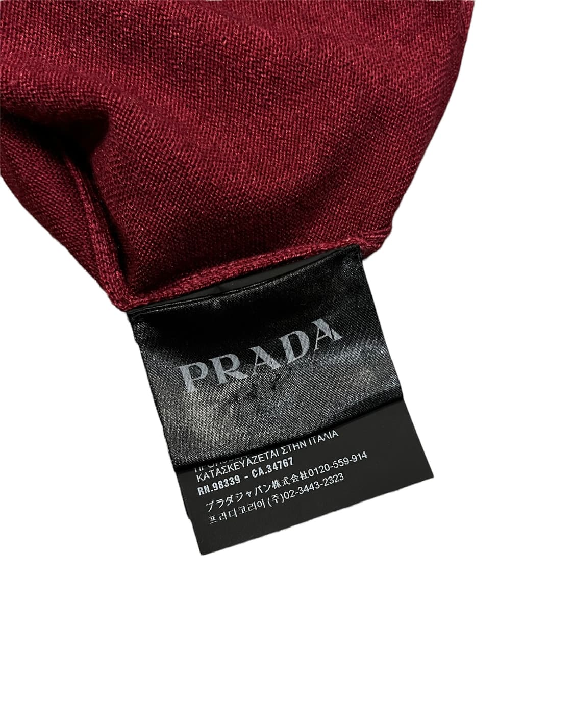 PRADA 프라다 실크 니트 상품이미지4