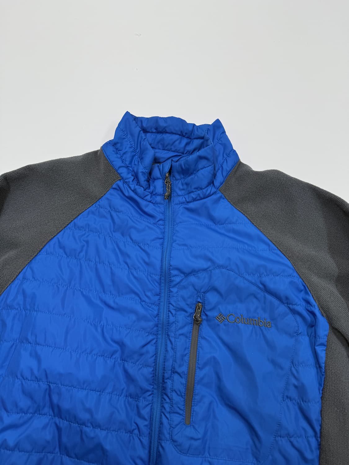 콜롬비아 블루 하이킹 경량패딩 상품이미지3