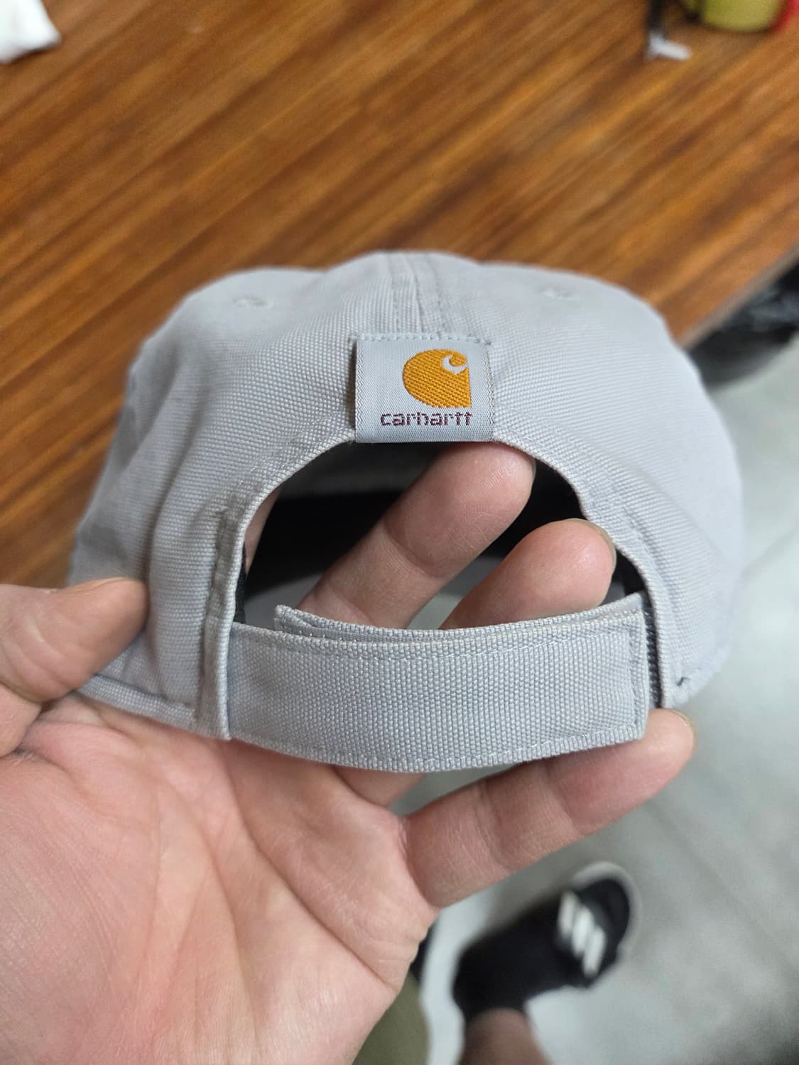 칼하트 레터링 로고 모자 프리  상품이미지3