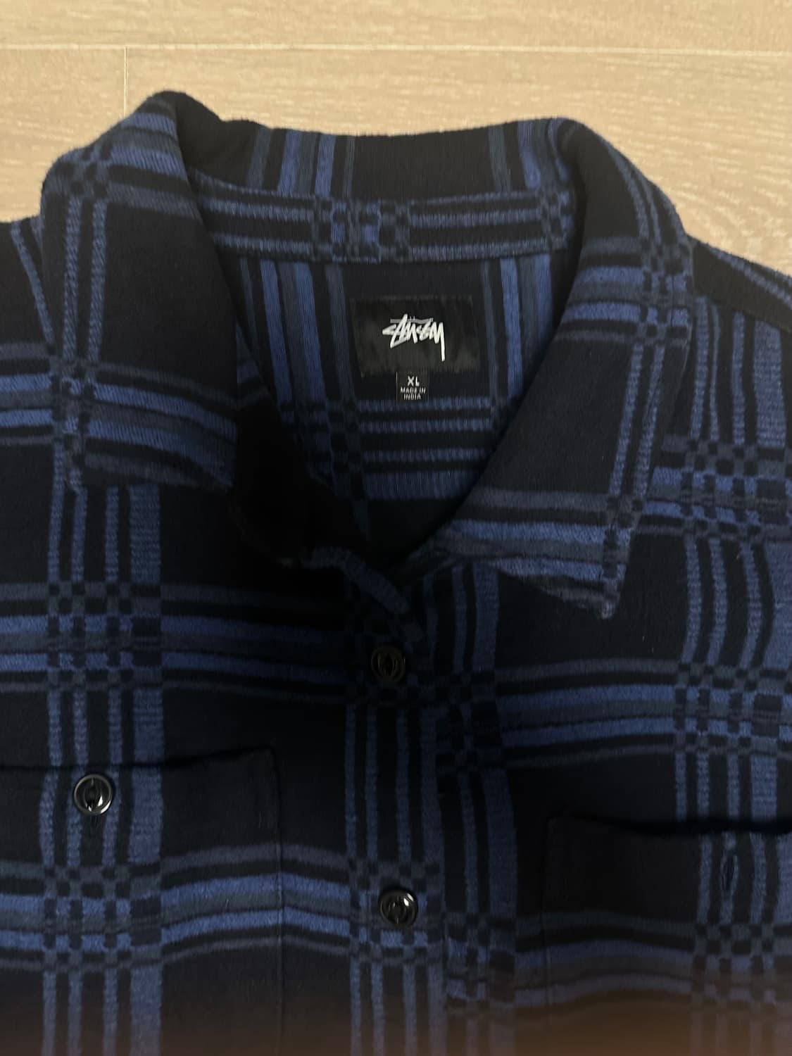 스투시 체크 셔츠 XL  상품이미지3