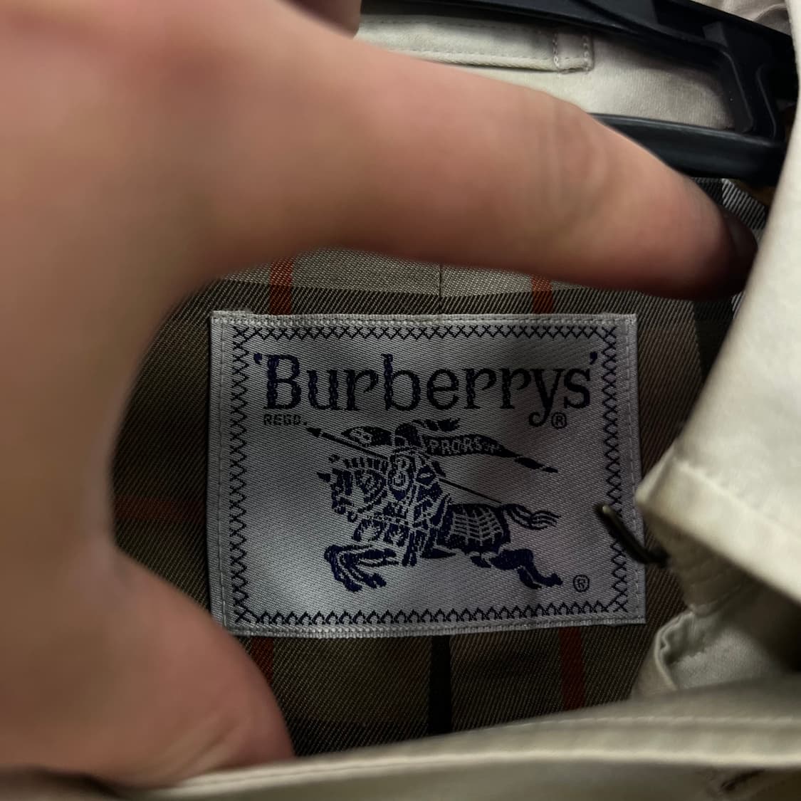 100 버버리 빈티지 벨티드 트렌치 코트 상품이미지4