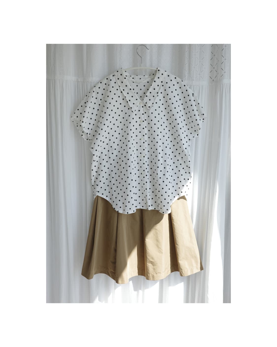 Dot cute blouse 상품이미지2