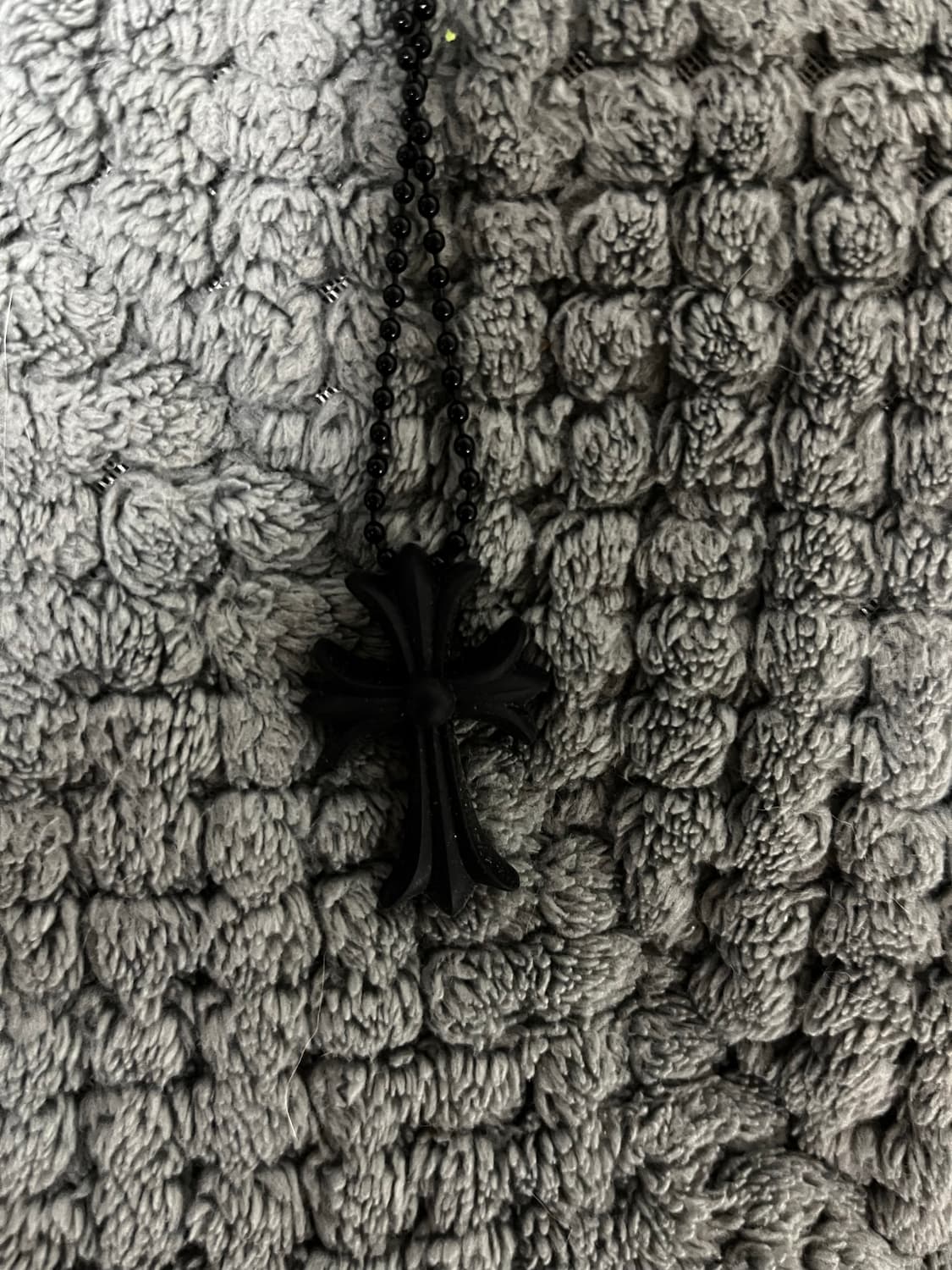 크롬하츠 실리크롬 CH 크로스 펜던트 블랙 상품이미지3