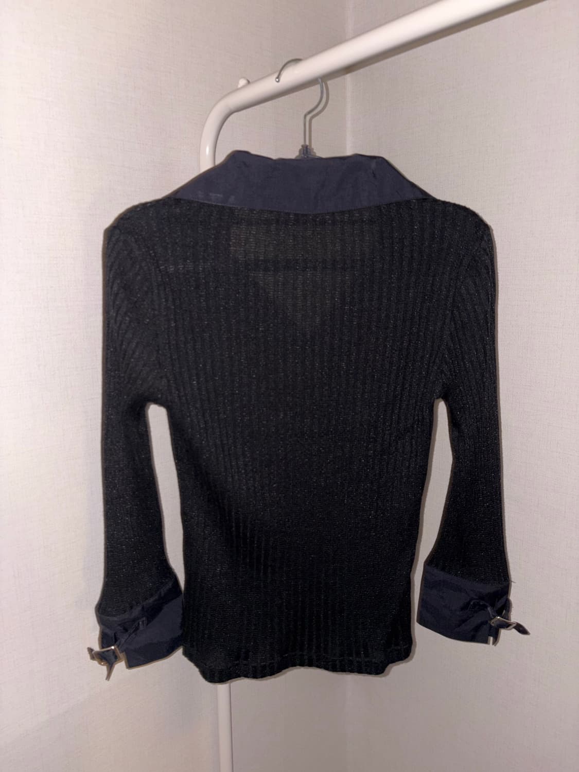 일본 빈티지 7부 니트 상품이미지2