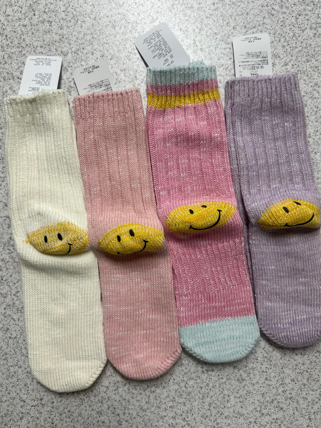 (새상품) Kapital 60 Yarns 캐피탈 레인보우 힐홀드 양말 상품이미지1