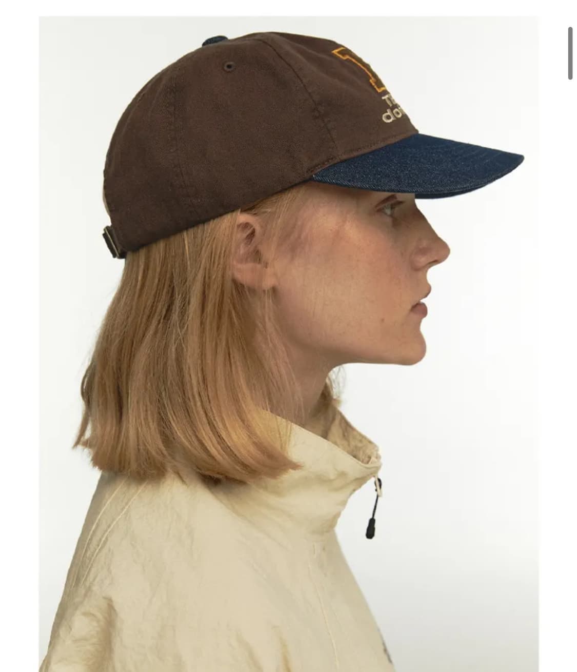 테켓 브라운 캡모자 H Cap Brown 상품이미지2