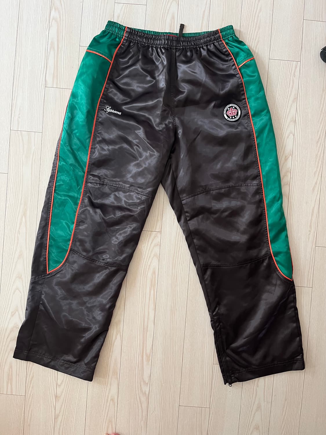 슈프림 사틴 트랙팬츠 L 상품이미지2