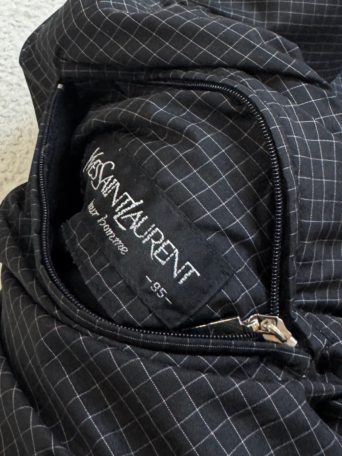 입생로랑 리버시블 구스다운 패딩조끼 베스트 상품이미지9