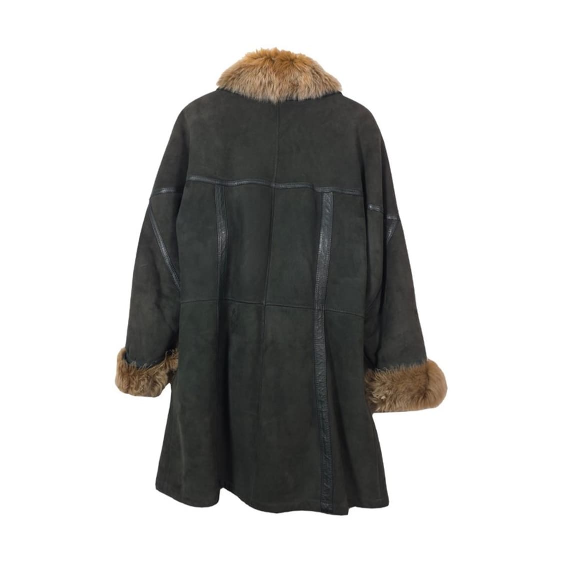 리얼 양가죽 태슬 셰르파 무스탕 코트 상품이미지2