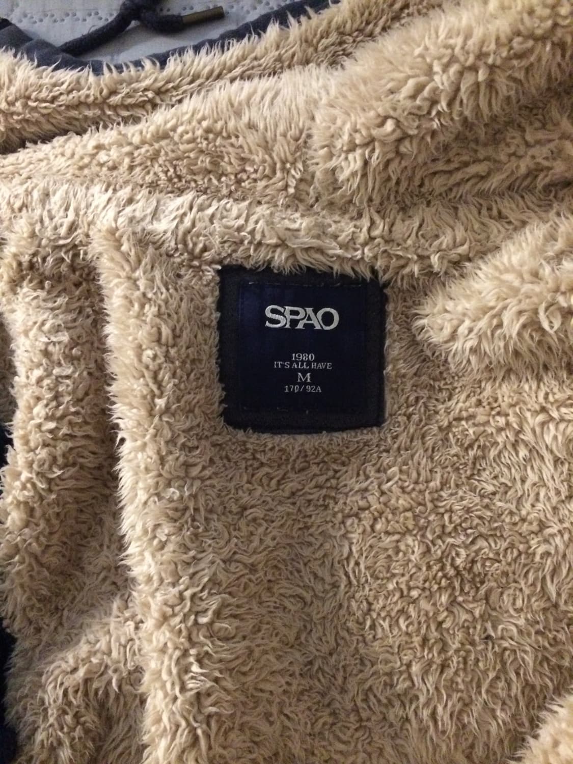 스파오 털 집업 상품이미지5