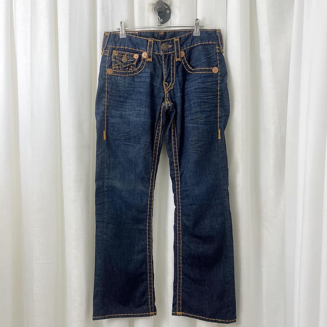 트루릴리젼 진청 데님 팬츠 상품이미지1