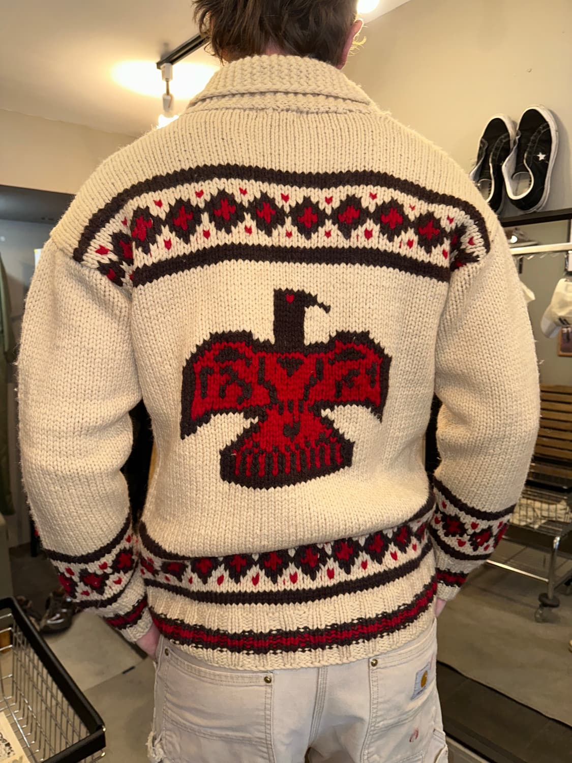 90’s American Cowichan thunder bird JK 상품이미지9