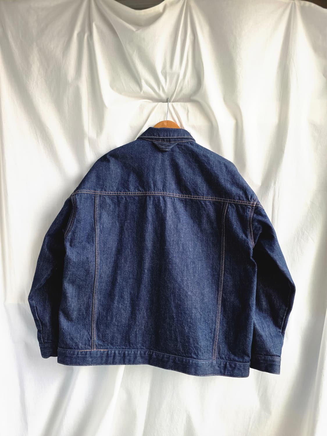 무지 라보 재팬 데님 재킷 M (필수 실측 참고) 상품이미지2