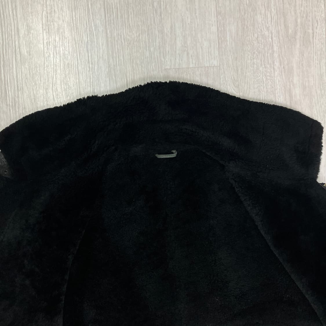 [L] jk멤버스 B-3 무스탕 블랙 상품이미지6