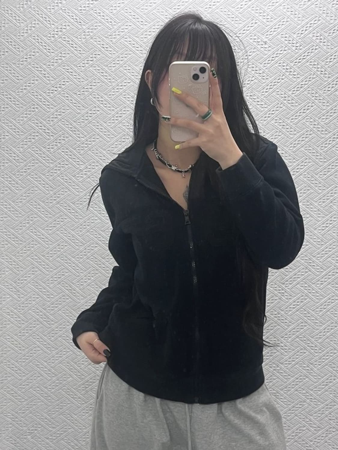 폴로 랄프로렌 올드스쿨 빈티지 레트로 퀄팅 기모 후드집업 L C07537 상품이미지1