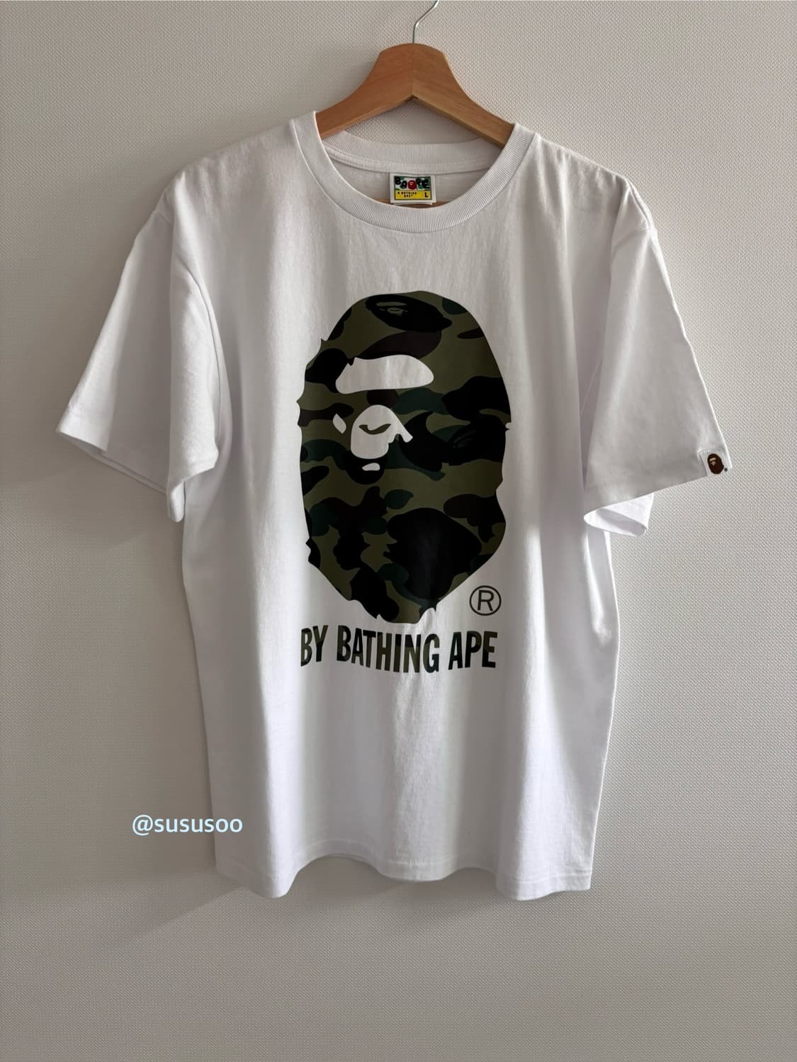 BAPE 1st 카모 By Bathing Ape 베이프 티셔츠 (L) 상품이미지1