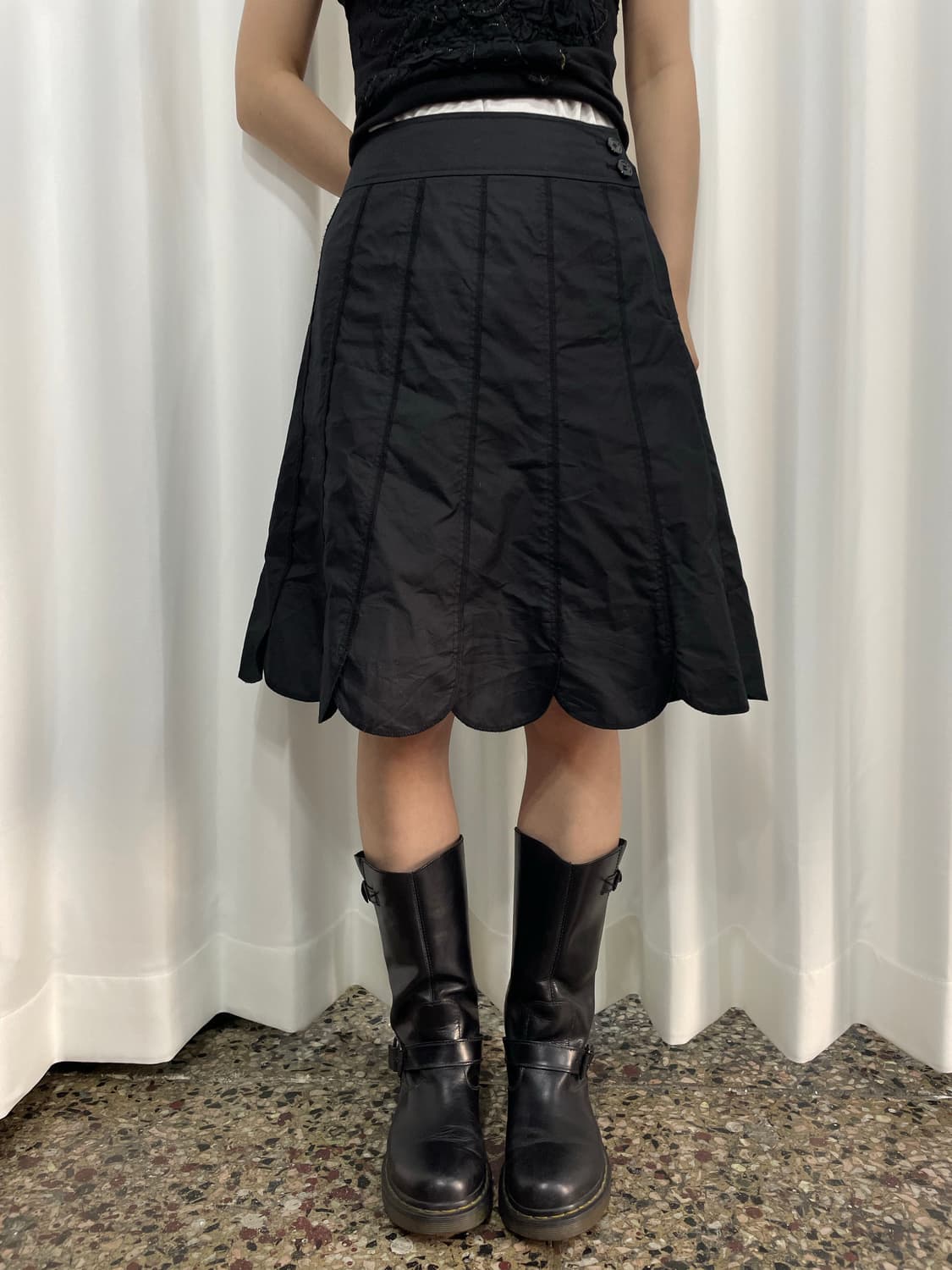 sonia rykiel design midi skirt 상품이미지2