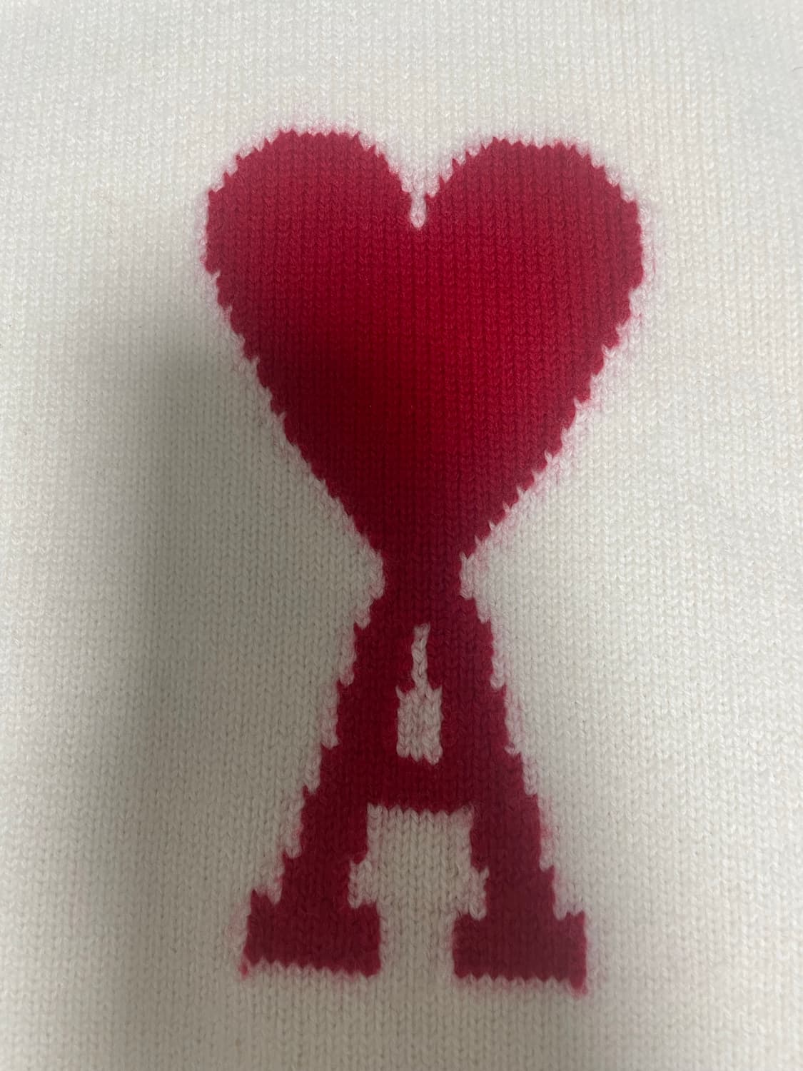 아미 빅 하트 로고 니트 상품이미지2