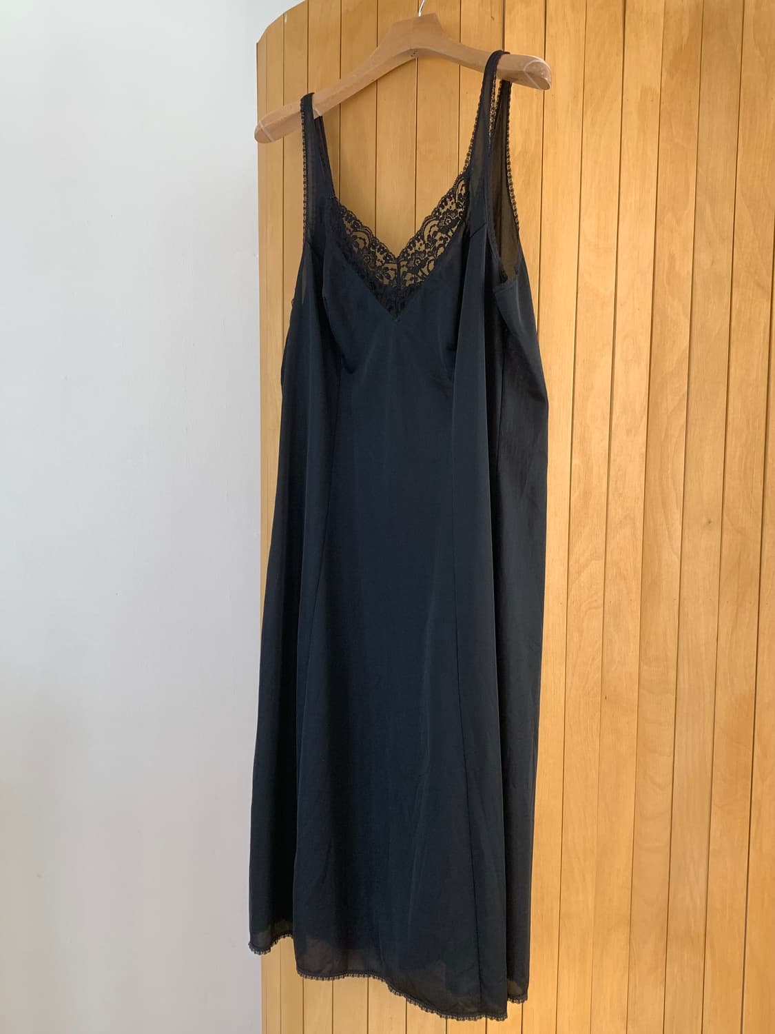 Black slip dress 상품이미지1