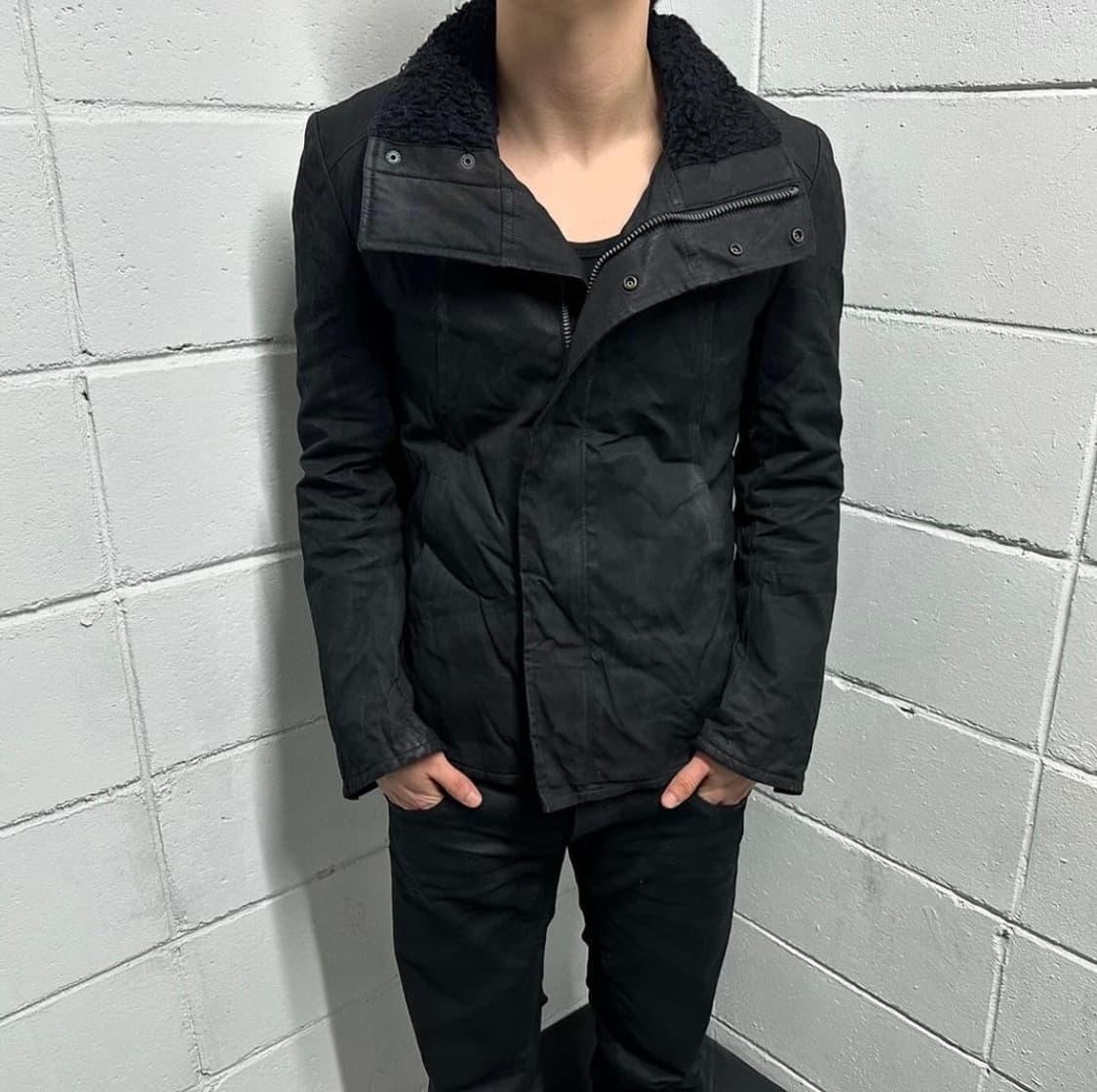 Attachment blurred black heavy work 상품이미지5