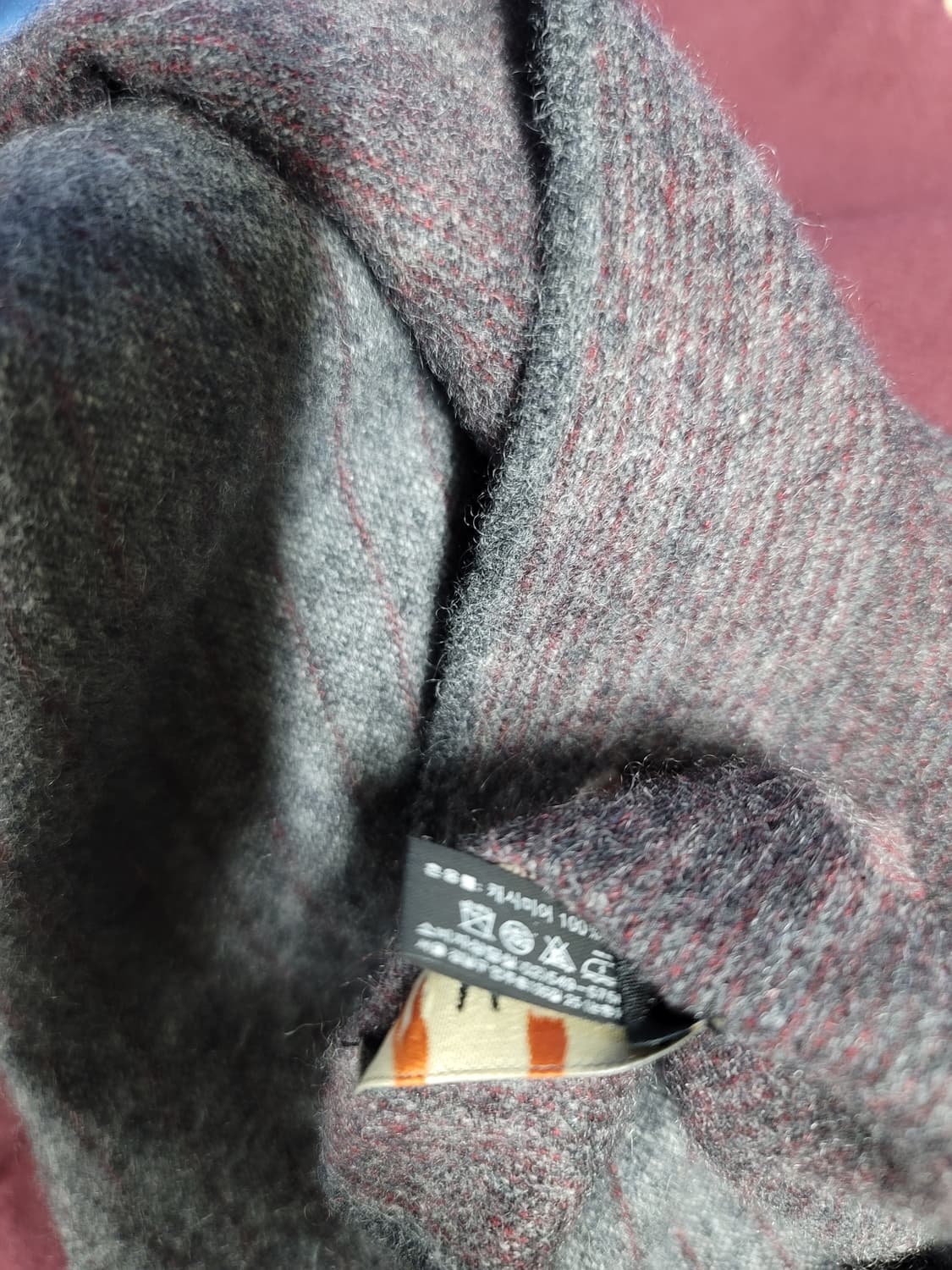 닥스 캐시미어100 머플러 상품이미지4