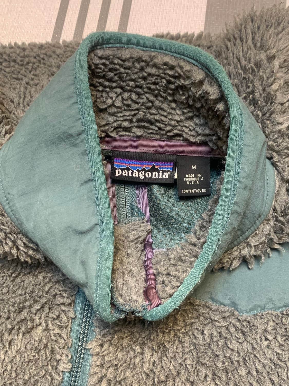 [M]00s 파타고니아 딥파일 플리스 그레이 상품이미지6