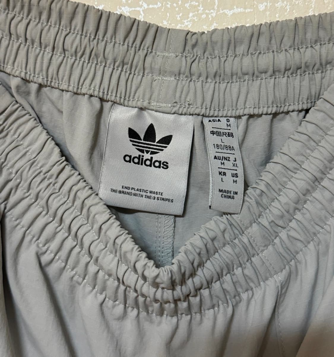 아디다스 카고 와이드 나일론 팬츠 L 상품이미지6