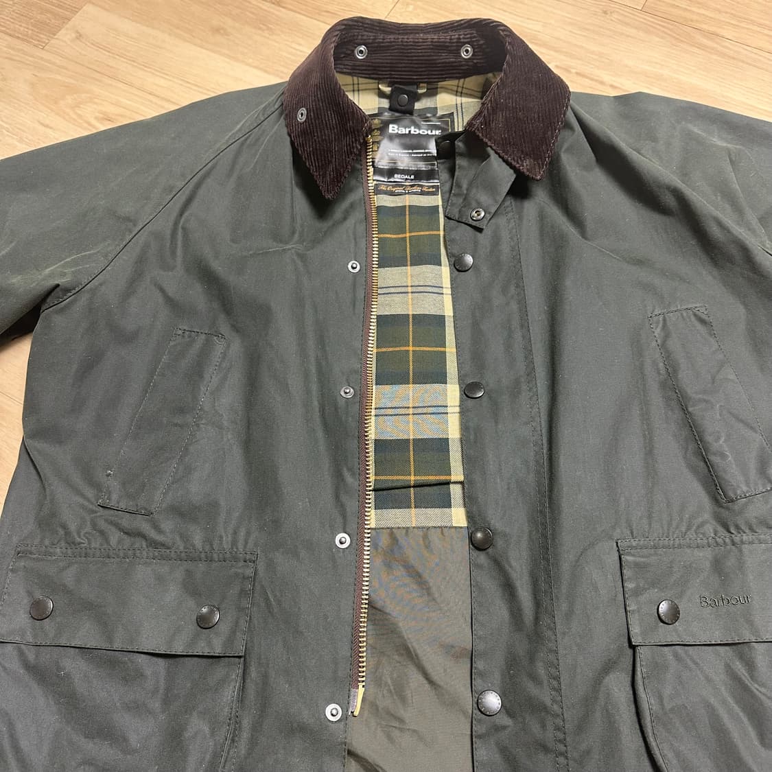 바버 비데일 42 세이지그린 상품이미지3