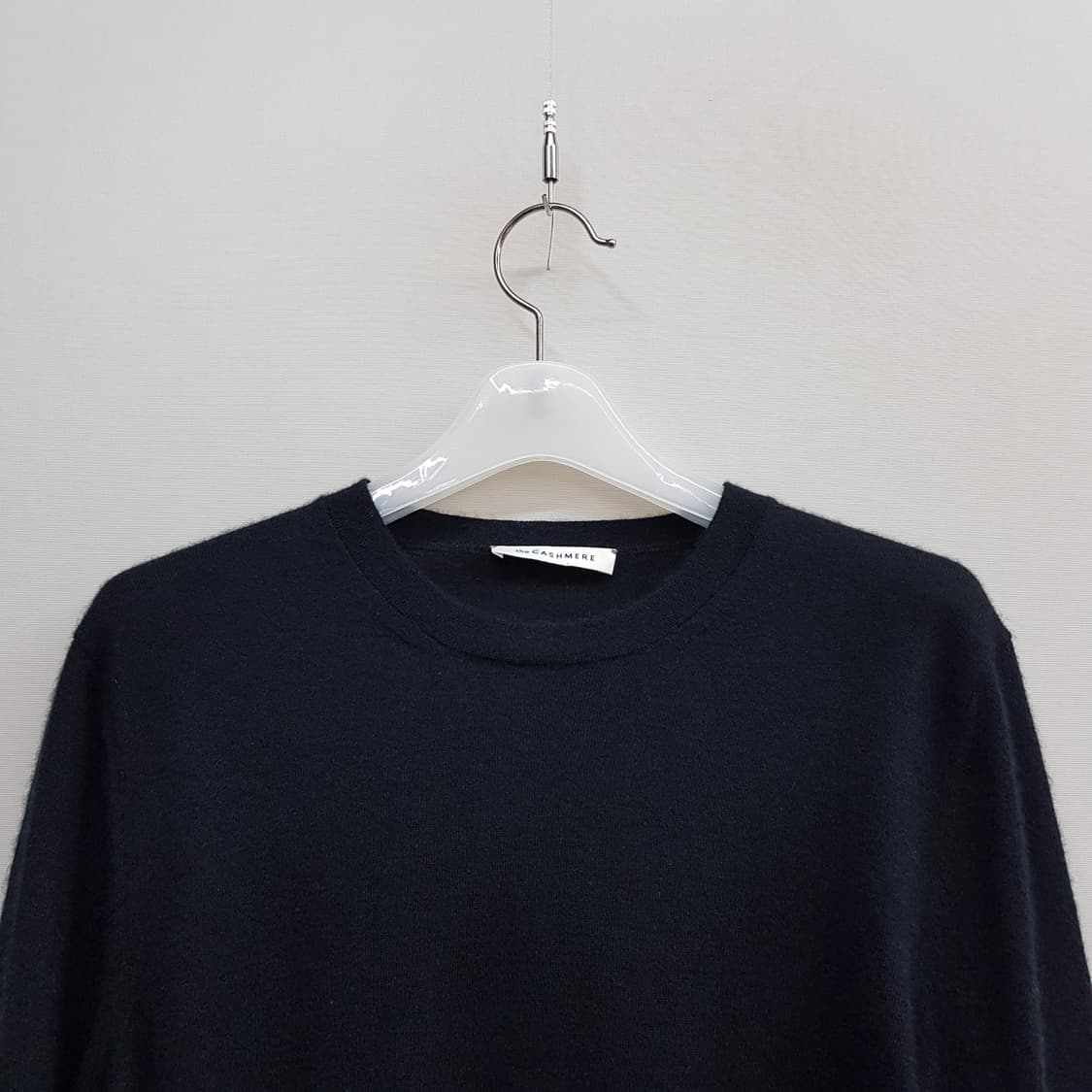 한섬 더캐시미어 클래식 라운드 캐시미어 니트 M사이즈 상품이미지2