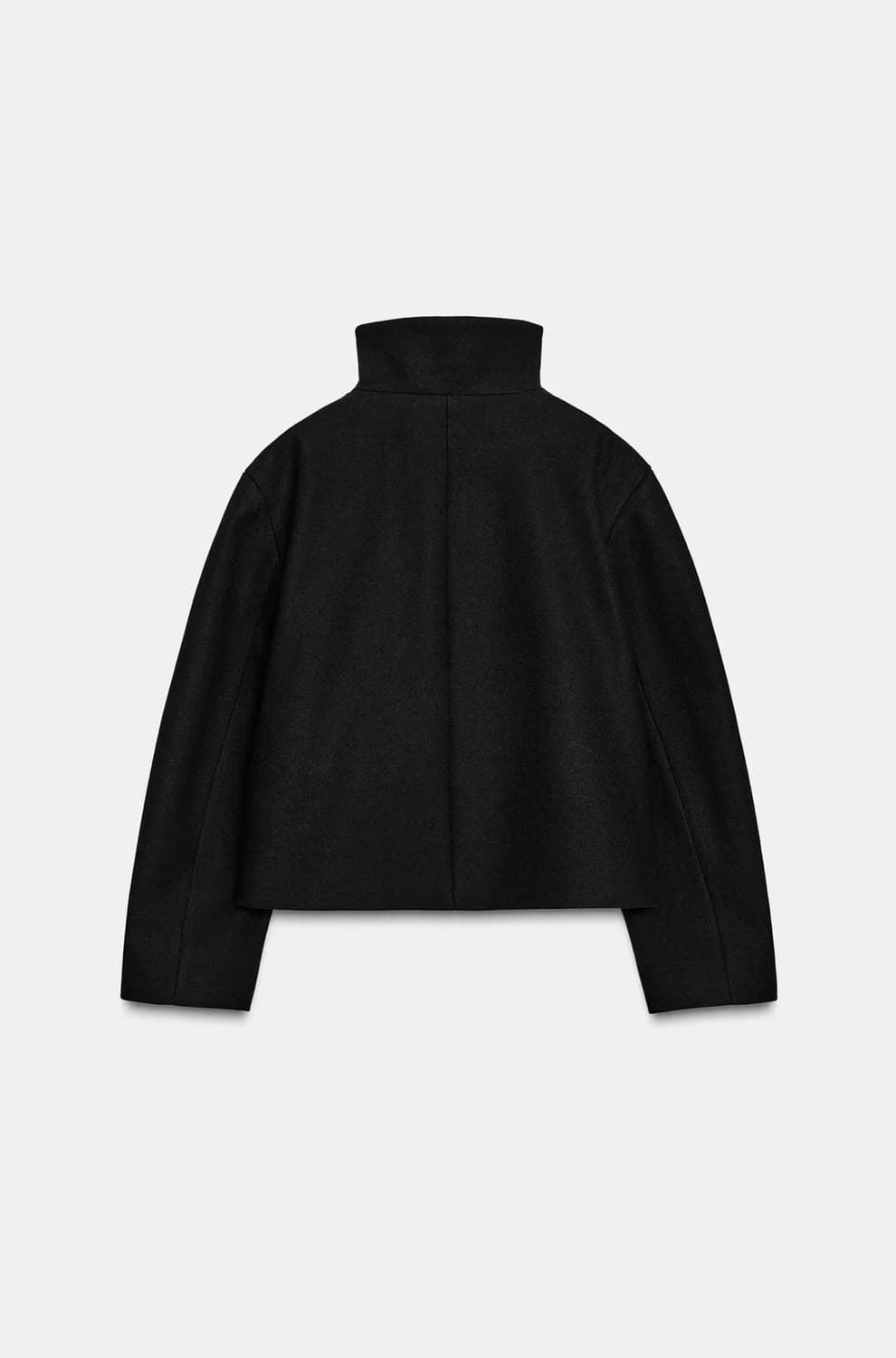 자라 하이넥 숏 코트 L 상품이미지2